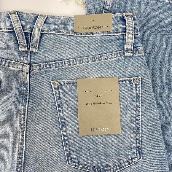 Hudson Blue Faye Ultra High-Rise Flare Jeans | Size 28 - Picture 9 of 10